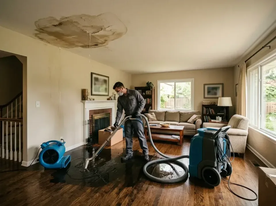 attic-pipe-burst-ceiling-drip-008 — frequently asked questions, Water Damage Restoration & Carpet Care in Arkansas